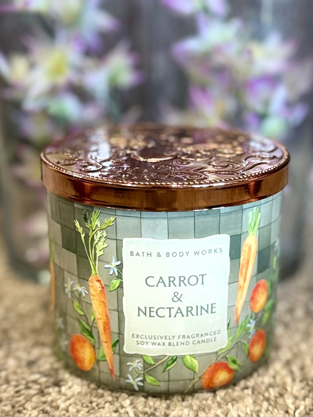 Bath & Body Works Carrot & Nectarine Candle